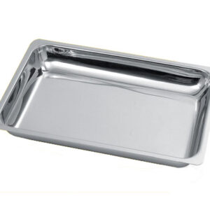 plateaux inox 260X180X30 mm STAR CARE