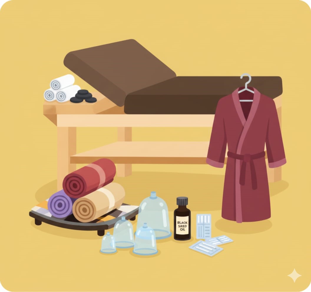 مستلزمات التدليك