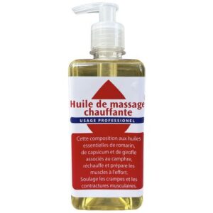 Huile De Massage Chauffante - Usage Professionnel - 500Ml