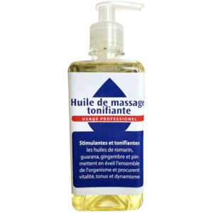 Huile De Massage Tonifiante & Stimulante - Usage Professionnel - 500Ml